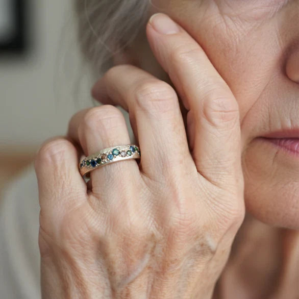 Vintage zelta gredzens